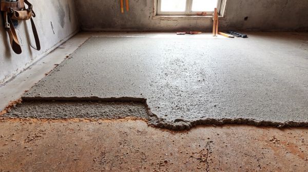 Guide étape par étape pour couler une dalle béton sur l'existante